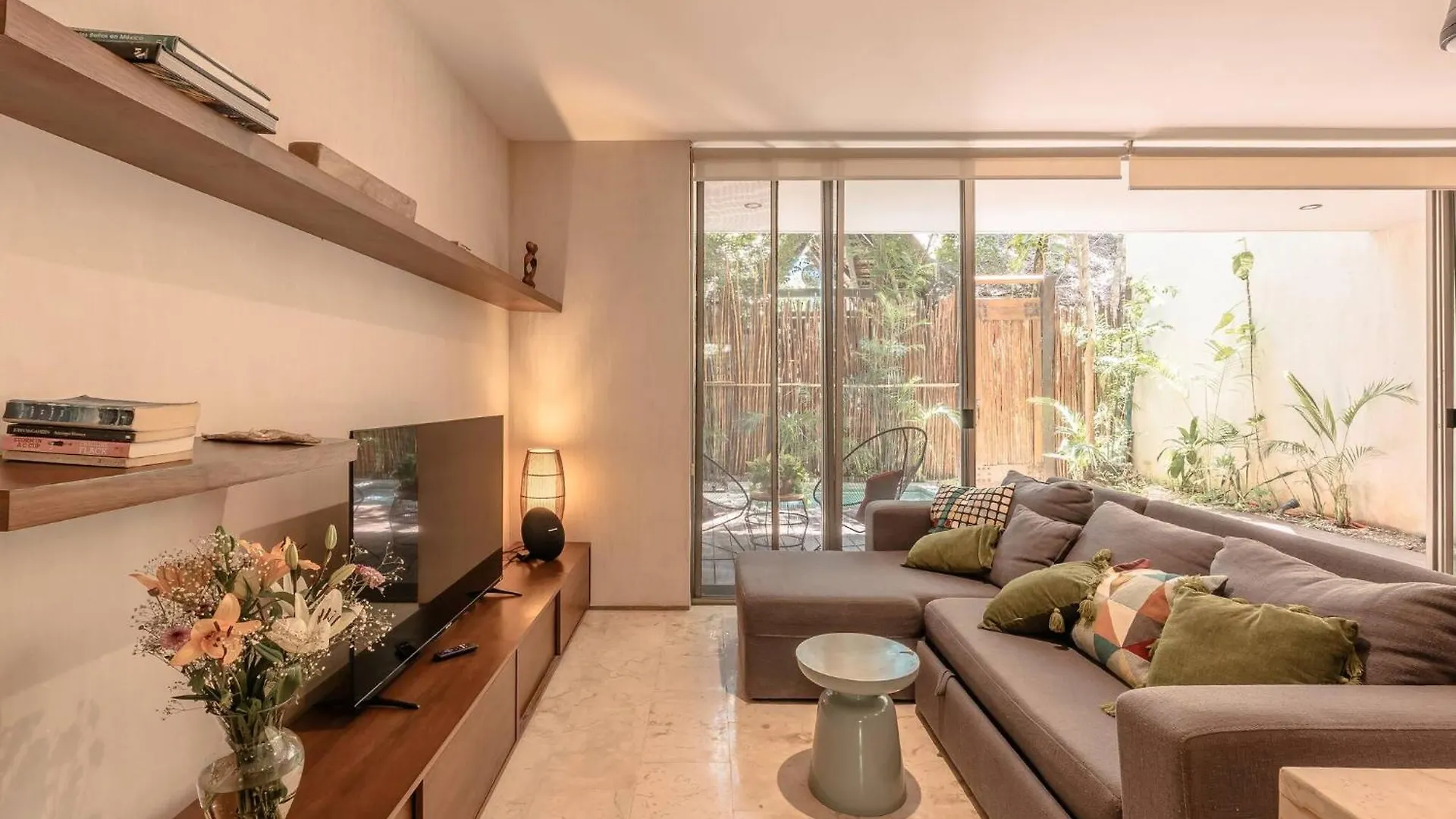 Apartamento Monet - Free Beach Pass & Private Pool & 24Hrs Security Tulum México