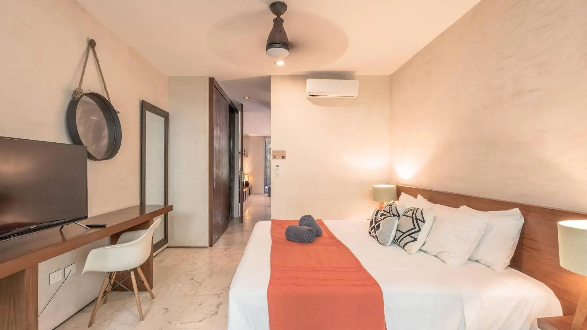 Monet - Free Beach Pass & Private Pool & 24Hrs Security Τουλούμ Διαμέρισμα